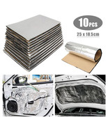 10Pcs 5mm Sound Deadener Heat Insulation Mat Car Van Sound Proofing Dead... - $294.05 MXN