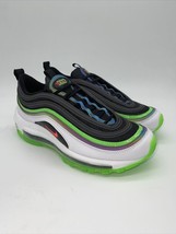 Authenticity Guarantee 
Nike Air Max 97 GS Black Green CI4427-001 Glow In The... - £87.92 GBP