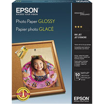 Epson S041649 50 SHEET 8.5X11 LTR GLOSSY PHOTO PAPER FOR EPSON INKJETS -... - $54.95