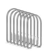 TENOVEL Stainless Steel Double Shower Curtain Hooks Rings 24 Pack Rust P... - $211.24 MXN