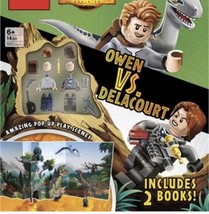 Lego(r) Jurassic World(tm) Owen vs. Delacourt (Hardback)- Lego Mini Figs - $37.68
