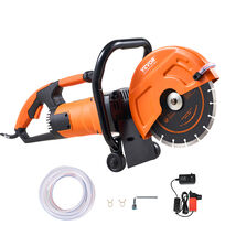 VEVOR Electric Concrete Saw, 9", 1800W with Max. 3.5 in Adjustable Cutti... - $125.90