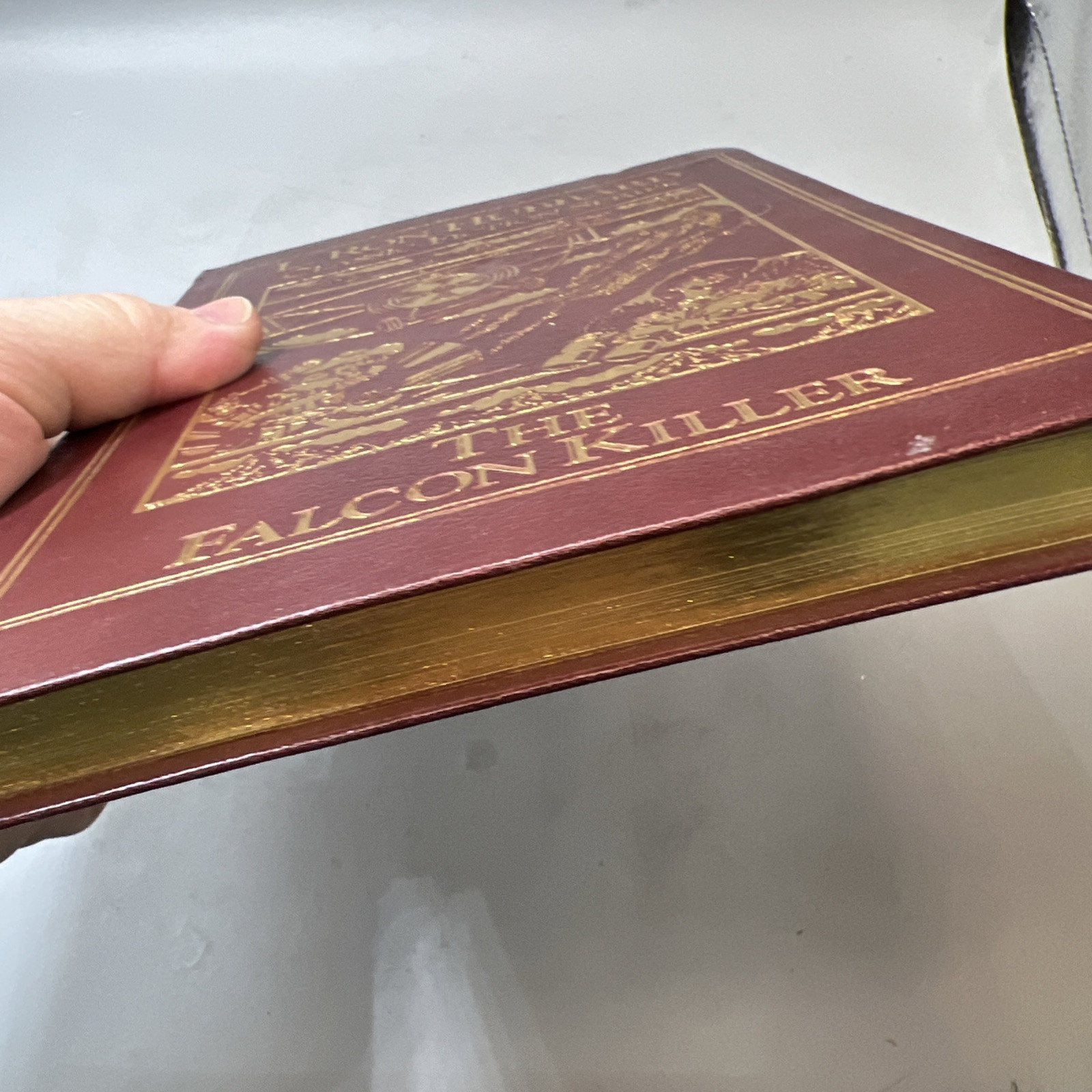 THE FALCON KILLER L Ron Hubbard LEATHERBOUND CLASSIC FICTION SERIES BOOK Item image 4