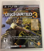 Uncharted 3: Drake&#39;s Deception Game of the Year Edition PlayStation 3 PS3 - £3.53 GBP
