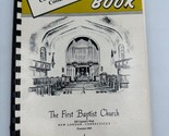 Country Kitchen First Baptist Church Cookbook Connecticut Vintage 1981 - £10.09 GBP