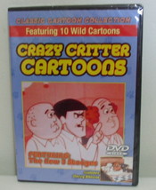 DVD New Sealed Crazy Critter Cartoons  - $2.95
