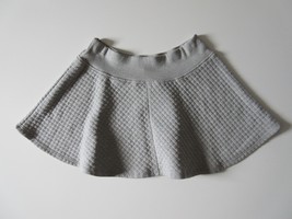 NWT Soft JOIE Kaydree B in Heather Grey Quilted Jersey Skater Skirt L $98 - $19.00