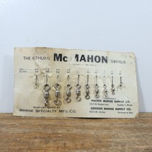 Vintage NOS McMahon Swivels Marine Specialty Co NEW on Card - £7.04 GBP