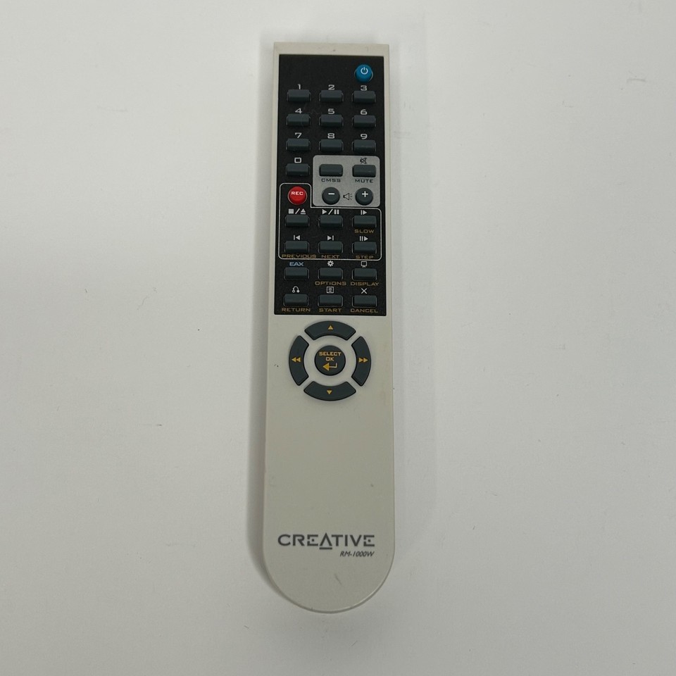 Original Creative RM1000W Audio System Remote Control RM-1000W Tested OEM - $8.28