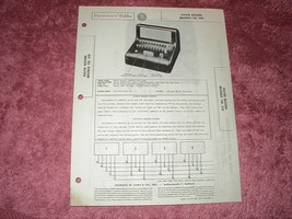 DAVID BOGEN model 11D, 21D Intercommunication Intercom Schematic Parts L... - £4.69 GBP