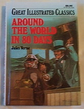 Children Book Around The World In 80 Days by Jules Verne - £6.20 GBP