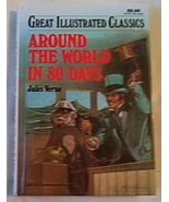 Children Book Around The World In 80 Days by Jules Verne - $7.95