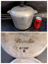 Wagner Ware Sidney O Magnalite Vintage 4738 P 8 Quart Aluminium Stock Po... - $145.50