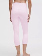LULULEMON ALIGN HIGH-RISE CROP 23” PINK ORGANZA 0 2 4 6 8 10 12 14  USPS... - $139.95