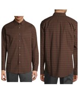 George Men&#39;s Casual Comfort Laidback Long Sleeve Stretch Poplin Shirt SZ... - $12.07