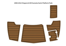 2008-2012 Chaparral 244 Sunesta Swim Platform Boat EVA Foam Teak Deck Floor - $335.00