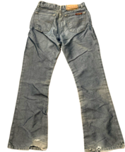 Paris Blues Originals Jeans Womens 3 Blue Flared Leg Faded Distressed Stone Wash - £8.43 GBP