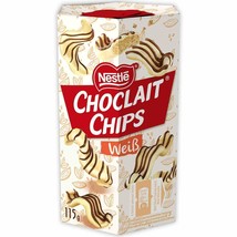 Nestle Chocolait Chocolate Chips: WHITE Chocolate 115g Made in Germany FREE SHIP - $9.85