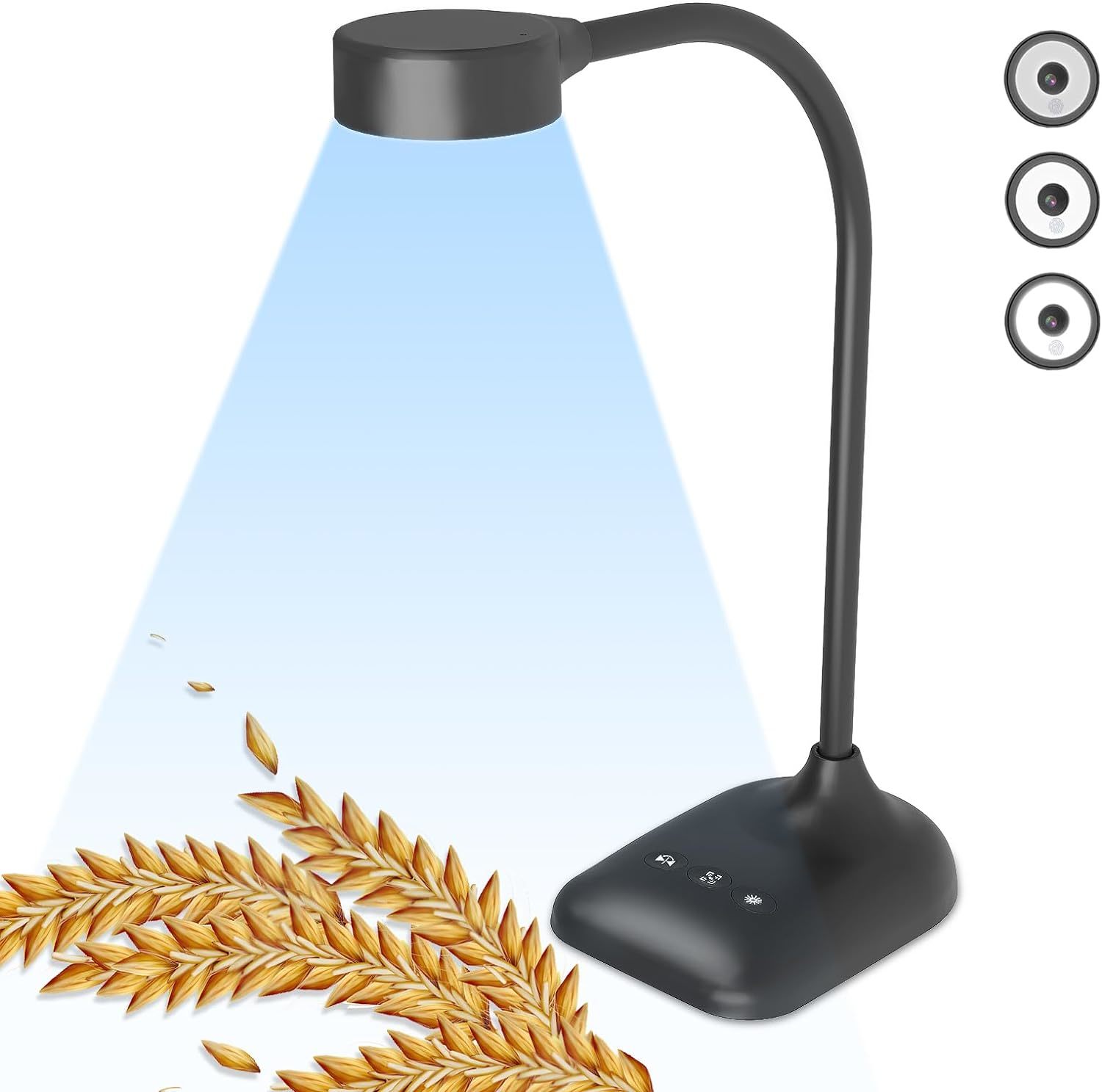 Document Camera For Teachers, Doc Camera, Usb Visualizer With Led, Chrom... - $60.99