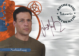 Charmed Power of Three A18 Louis Mandylor Autograph Card - $15.00