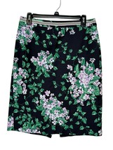 Talbots Women Skirt Oprah Winfrey Magazine Collection Lined Floral Knee ... - £20.23 GBP
