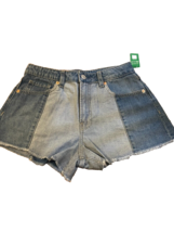 Girl&#39;s Gap High Rise , Patchowork, Shortie Denim Shorts Size 16 NWT - $16.74