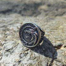 Odin and Loki bound to a wolf ring | nordic spell | protection spell | success a - £224.25 GBP