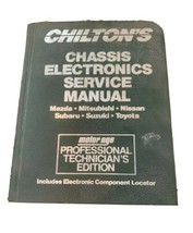 Chilton&#39;s Chassis Electronics Service Manual 1993 Mazda Toyota Suzuki Ni... - £27.19 GBP