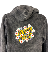 Santa Cruz Skateboards Flowers Fleece Pullover Hoodie Sweatshirt Small 4... - £36.14 GBP