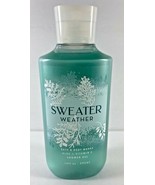 Bath And Body Works Sweater Weather Shower Body Wash 10 oz New - £11.81 GBP