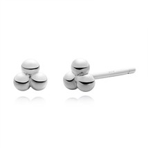 BELAWANG 2021 Trendy Jewelry Gift Authentic 925 Sterling Silver Bead Stud Party  - £11.42 GBP