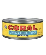 Coral Chunk Light Tuna In Water 5 Oz. (Pack Of 16 Cans) - $89.09