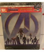 Marvel Avengers End Game Steel Book Best Buy Limited Edition 4K Bluray +... - £39.37 GBP