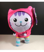 DJ CATNIP Gabby&#39;s Dollhouse Cat Plush 6&#39;&#39; Stuffed Animal Red Hoodie - €15,37 EUR