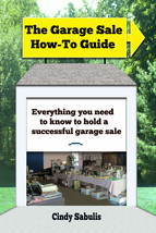 The Garage Sale How-To Guide Book Tips Tricks Make Money at Home Yard Moving Tag - £7.94 GBP