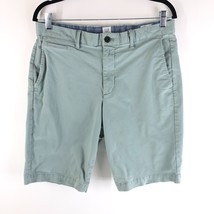 GAP Mens Shorts Cotton Stretch Light Green 32 - £9.84 GBP