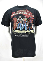 Home Land Security Cowboy Colorado T Shirt Medium - $26.39