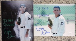 2x Dwier Brown FIELD OF DREAMS &quot;Is this Heaven&quot; Signed 11x14 Photos JSA Stickers - £92.67 GBP