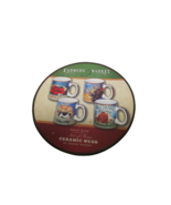 Set Of 4 Mugs Gift Set Cracker Barrel Susan Winget Farmers Market Milk H... - £15.22 GBP