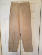 Riveted Lee Men&#39;s Classic Fit Size 28&quot; x 33&quot; Khaki Pants (NEW) - $14.36