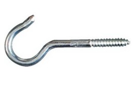 National Hardware #0 X 4-15/16” Zinc Plated Ceiling Hook, Med Duty, 125 ... - $4.49