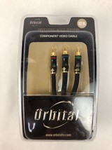 12 Ft Orbital Premium Gold Component Video Cable HDTV High Resolution Di... - $10.55