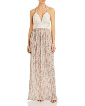 Capittana Women&#39;s Lucia Halter Dress Beige XS/S B4HP $229 - £70.75 GBP