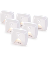 Stick-On Motion Sensor Lights, Warm White LED Night Light, Stick-Anywher... - $40.26