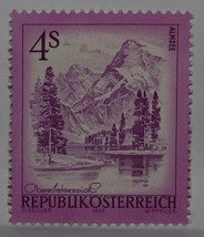 Vintage Stamps Austria Austrian 4 S Schilling Landscapes Almsee Stamp X1 B15 - £1.39 GBP