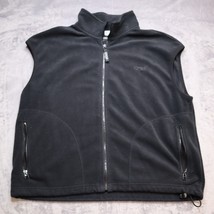 Structure Sport Full Zip Vest Adult XL Black Sleeveless Athletic Trainin... - $25.72