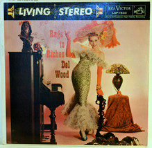 Album Vinyl Del Wood Rags to Riches 1958 RCA LSP 1633 - £5.84 GBP