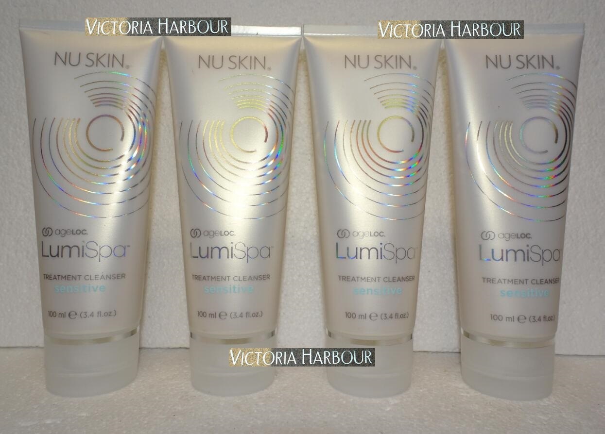 Four pack: Nu Skin Nuskin ageLOC LumiSpa Treatment Cleanser Gel Sensitive x4 - $142.00