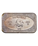 1973 Steinbock - Ussc Mint 1 Oz. Silber Kunst Barren - €80,67 EUR