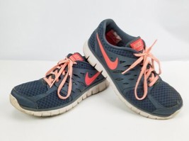 Nike Running Shoe 580440-401 Womens Grey White Peach Pink Size 8 - £15.81 GBP